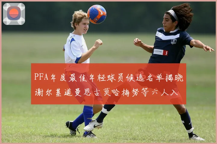 PFA年度最佳年轻球员候选名单揭晓谢尔基道曼恩古莫哈梅努等六人入围